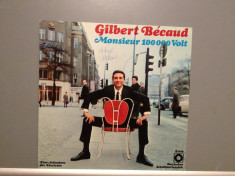 GILBERT BECAUD - MONSIEUR 100..VOLT(1969/ ELECTROLA /RFG) - Vinil Impecabil(NM-) foto