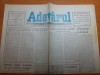 Ziarul adevarul 29 martie 1990 -tentaculele fricii-corespondenta din targu mures