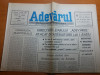 Ziarul adevarul 24 aprilie 1990-miting in piata aviatoriilor
