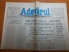 Ziarul adevarul 24 aprilie 1990-miting in piata aviatoriilor