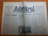 Ziarul adevarul 20 martie 1990-articolul &quot;bunavointa care slabeste leul &quot;