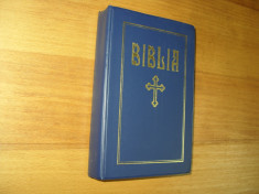 BIBLIA SAU SFANTA SCRIPTURA. VECHIUL SI NOUL TESTAMENT ( stare noua )* foto