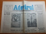 Ziarul adevarul 13 aprilie 1990-articol despre vinerea mare