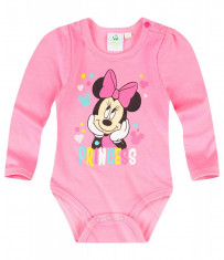 Body cu maneca lunga Disney Minnie roz foto