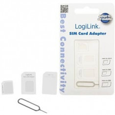 Adaptor SIM (nano-micro/nano-standard/micro-standard), Logilink &amp;quot;AA0047&amp;quot; foto