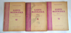 Gazeta matematica 1972 Nr. 1, 3, 5, 7, 8, 9, 10, 12 foto