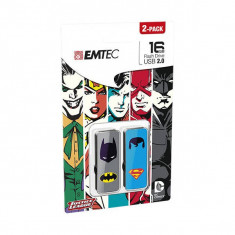 Memorie USB Emtec M700 16GB USB 2.0 Batman vs Superman Multicolor foto