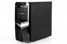 CARCASA Spacer Warrior, Gaming, ATX Mid-Tower, Front 1xUSB3.0 1xUSB2.0+Audio, (Black), &amp;quot;SPC-WARRIOR&amp;quot; foto