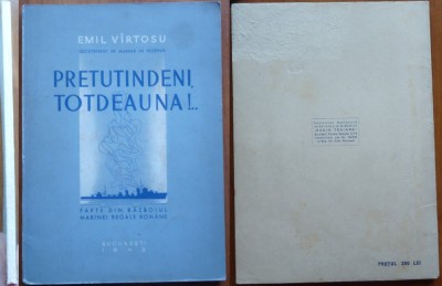 Emil Virtosu, Pretutindeni, intotdeauna! Fapte din razboiul Marinei Regale, 1942 foto