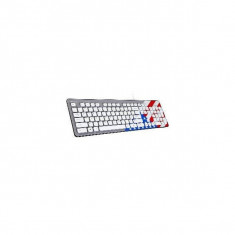 Tastatura Tracer Amerikana USB White foto