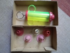 seringa plastic cu 5 forme modele pentru ornat tort torturi epoca de aur RSR