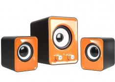Sistem audio 2.1 Tracer Omega USB Orange foto