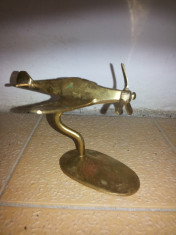 Avioane vechi,miniaturale,englezesti din bronz,pe suport foto