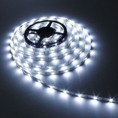 Banda cu leduri SMD alb 5m 60 led/m impermeabila foto