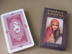 TAROT TIGANESC / GYPSY FORTUNE TELLING CARDS / CIGANY KARTYA / CARTI DE GHICIT foto