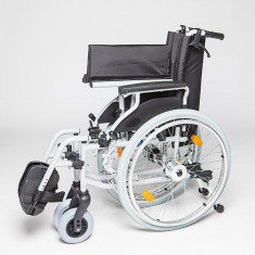 Carucior handicap pe structura usoara Ortomobil Lightman Start Plus 040352 - 48 cm foto