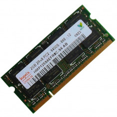 Memorie 2GB HYNIX DDR2 800MHz SODIMM, factura+garantie! foto