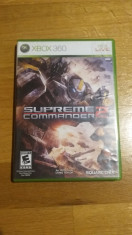 Joc XBOX 360 Supreme commander 2 original Free Zone / by WADDER foto