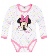 Body cu maneca lunga Disney Minnie alb foto