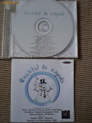 omuletul de zapada cd disc selectii muzica pop rock house cat music rec 2000 vg+ foto