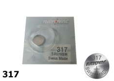 Silver Mini Battery Rayovac 317/ SR516SW BL173 foto