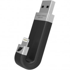 Memorie USB Leef iBridge OTG 16GB USB 2.0 Black foto
