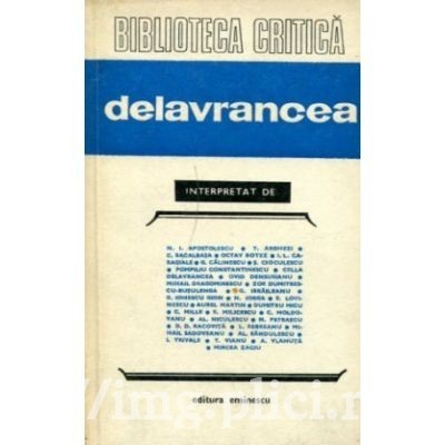 Al. sandulescu (editor) - Delavrancea interpretat de... foto