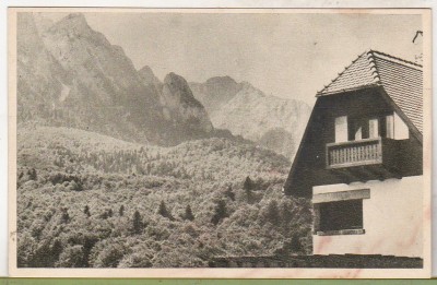 bnk cp Busteni - Vedere spre Costila - circulata 1957 foto