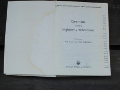 GERMANA PENTRU INGINERI SI TEHNICIENI - AUREL AVRAMESCU foto