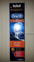 Set 2 Rezerve periute de dinti electrice Oral B Braun Trizone foto
