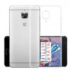 Husa transparenta TPU silicon soft subtire crystal clear pt OnePlus 3 Three foto