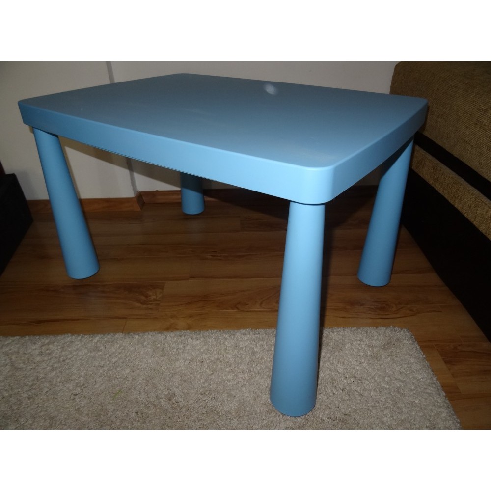 Masa copii Ikea Mammut, bleu arhiva Okazii.ro