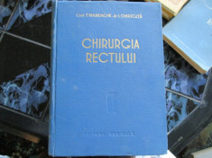 CHIRURGIA RECTULUI F. MANDACHE foto