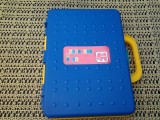 Cutie Jetoane Joc Jumbo Albastra, Fara Jetoane, 4+ Ani, Accesorii LEGO - Import Franta