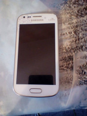 Samsung Galaxy S Duos Dual Sim, White la Fleur foto