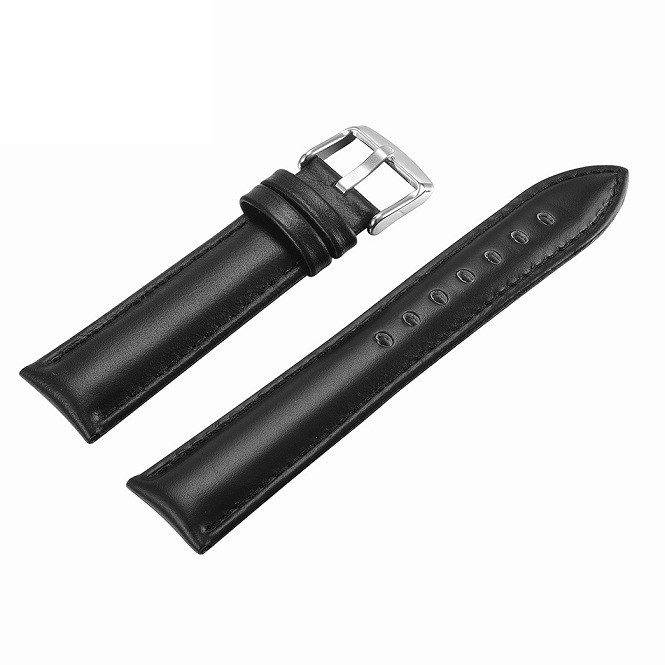 Curea de ceas PIELE 22mm NEAGRA culoare NEGRU bratara ceas neagra 22 mm Curea de ceas PIELE 22mm NEAGRA culoare NEGRU bratara ceas neagra 22 mm