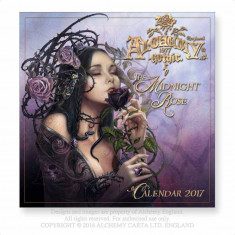 Calendar 2017 de perete Alchemy Gothic - The Midnight Rose foto