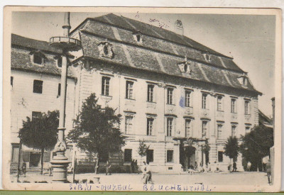 bnk cp Sibiu - Muzeul Brukenthal - circulata 1959 foto