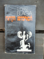 FIINTA ISTORICA - LUCIAN BLAGA foto