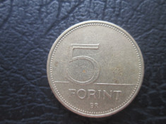 Ungaria . 5 forint . 1994 foto