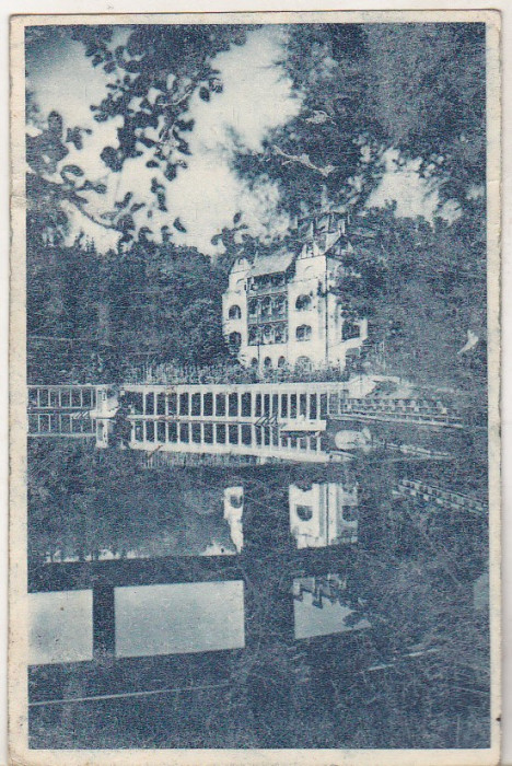 bnk cp Ocna Sibiului - Hotelul Bailor - circulata 1949