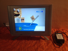 TV LCD PHILIPS 15 INCH ALIMENTARE AUTO 12V foto