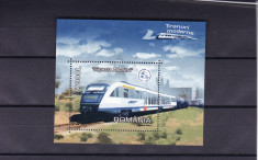 ROMANIA 2004 LP 1632 TRENURI MODERNE COLITA MNH foto