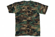 Helikon-Tex Classic Army tricou bumbac Woodland (M) foto