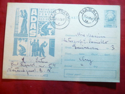 Carte Postala Ilustrata Reclama ADAS ,cod 875/1965 foto