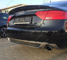 Difuzor spoiler prelungire bara spate Audi A5 Sportback Facelit foto