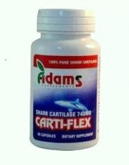 Carti-Flex Cartilaj de rechin 740mg 30 cps 2+1 gratis Adams Vision foto