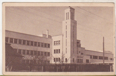 bnk cp Sibiu - Scoala normala Andrei Saguna - necirculata 1945 foto