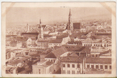 bnk cp Cluj - Vedere generala - circulata 1958 foto