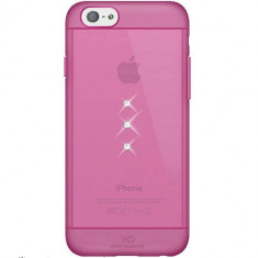 Husa Protectie Spate White Diamonds Active Luxury Roza pentru Apple iPhone 6 iPhone 6s foto